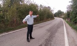 Kastamonu'da 100 yıllık yolu kullanan köyün muhtarı isyan etti!