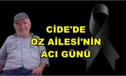 Kastamonu Cide’de Öz Ailesi’nin acı günü