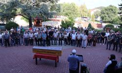 Kastamonu'da şube müdürü son yolcuğuna uğurlandı