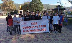 Cide'de Cumhuriyet için koştular