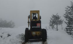 Kastamonu'da kar kalınlığı 50 santimetreye ulaştı