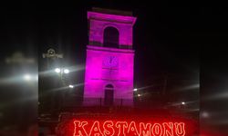 Kastamonu Saat Kulesi PEMBE oldu!