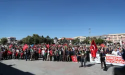 Samsun, Çankırı, Amasya ve Sinop'ta Filistin’e destek yürüyüşleri düzenlendi