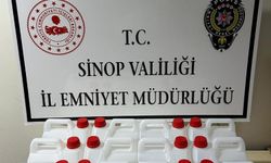 Sinop emniyeti kaçak alkole dur dedi