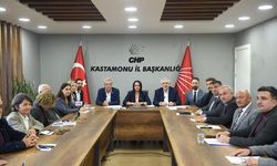 CHP Kastamonu'da olağan ilçe başkanları toplantısı gerçekleştirildi