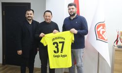 Cide Belediyespor'dan Başkan Aygün'e ziyaret