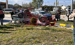 Seydiler'de feci kaza: 1 Ölü 4 yaralı