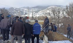 Yangın faciasında ölen baba ve engelli oğlu toprağa verildi