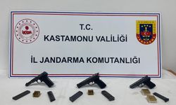 Kastamonu'da kaçak silah operasyonu!