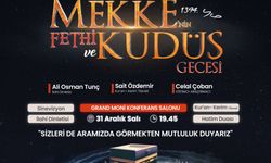 Kastamonu'da Mekke'nin Fethi ve Kudüs Gecesi programı düzenlenecek