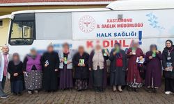 Mobil kanser tarama aracı İhsangazi’de hizmet verdi