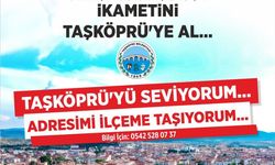 Taşköprü Belediyesi ikametgah kampanyasını sürdürüyor