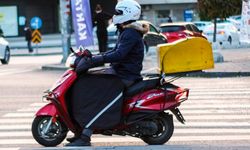 Moto kuryeler beyaz yakalıları solladı!