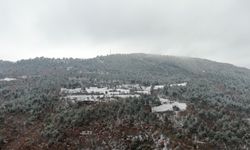 Kastamonu’da İki mevsim aynı karede yer aldı