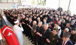 Karabük'te Kıbrıs gazisi törenle son yolculuğuna uğurlandı