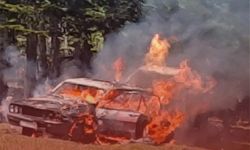 Pikniğe giden vatandaşın otomobili alev aldı!