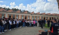 Kastamonu'da öğrencilere afet çadırı kurma eğitimi verildi