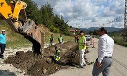 Kastamonu'nun ilçesinde doğalgaz için ilk kazma vuruldu