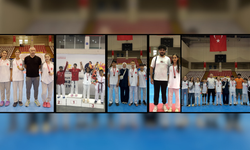 Kastamonu’ya 1 altın, 2 gümüş ve 3 bronz madalyayla döndüler