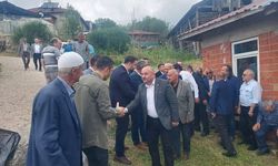 MHP Merkez İlçe Başkanı, vatandaşlarla bir araya geldi