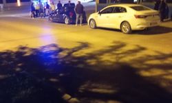 Kuzeykent'te trafik kazasında iki araç çarpıştı