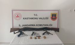 Devrekani'de ruhsatsız silah operasyonu: 2 gözaltı