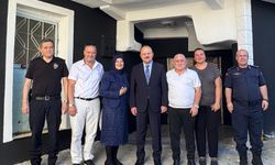 Vali’den Honsalar Muhtarına ziyaret