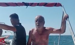 Cide'de boğulma tehlikesi geçiren şahsı vatandaşlar kurtardı