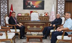 Hakkı Köylü’den Müdür Gümüş’e ziyaret