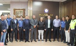 İl Emniyet Müdürü Kayhan Ay veda yemeğine katıldı