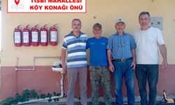 Kastamonu’da köy halkından yangına karşı örnek önlem