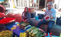 Kastamonu'da kurulan İnebolu pazarının organikliği dikkat çekti