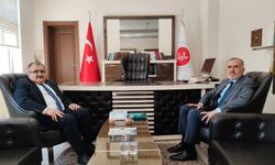 Keskin’den Müftü Derin’e veda ziyareti