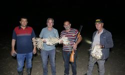 Taşköprülü çiftçinin "beyaz altın" nöbeti