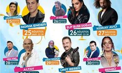 Birbirinden ünlü isimler Kastamonu'da sahne alacak!