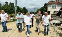 AK Parti heyeti sorunları için sahada!