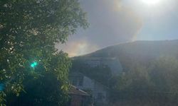 Karabük'teki yangını söndürme çalışmaları sürüyor