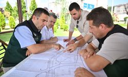 Karaçomak Deresi ıslah çalışmaları yerinde incelendi