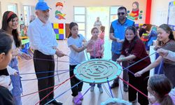 Kur’an kursu etkinliğinde renkli görüntüler