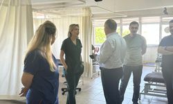 Sağlık-Sen Kastamonu Şubesi sağlık çalışanlarını ziyaret etti