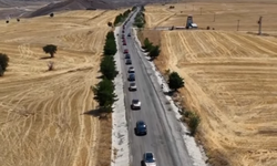 Komşu’da en uzun Togg konvoyu gerçekleştirildi