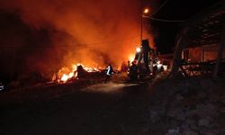 Komşu'da yangın faciası: Ev, samanlık küle döndü