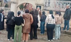 Genç kaşifler Pompeiopolis’te tarihe dokundu