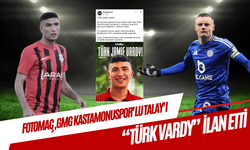 Fotomaç, GMG Kastamonuspor’lu Talay’ı “Türk Vardy” ilan etti