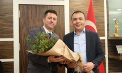 Cideli Başkan Baltacı’yı makamında ziyaret etti