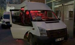 Dolmuş şoförüne kurşun yağdı: Yaralı halde hastaneye gitti