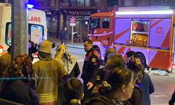 Köprüye çıkan kadın ekipleri teyakkuza geçirdi!