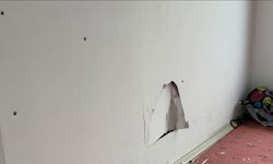 Millet bahçesinde mescit duvarı tahrip edildi