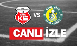 GMG Kastamonuspor - Şanlıurfaspor maçı CANLI YAYIN
