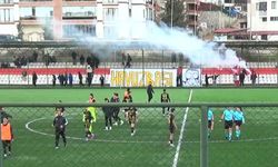 Cide-Kuzeykent maçı yarıda kaldı